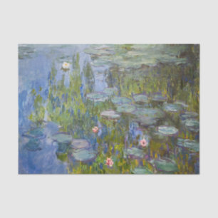 Papel De Seda Claude Monet Nenúfares 1915 Arte Impresionista