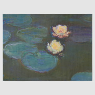 Papel De Seda Claude Monet Nenúfares Arte al Óleo Impresionista