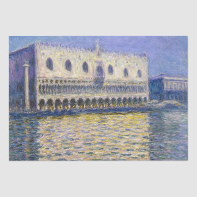Papel De Seda Claude Monet - Palacio de los perros (Anverso)