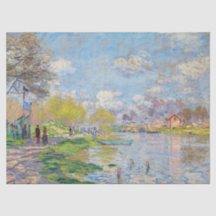 Papel De Seda Claude Monet - Primavera junto al Sena