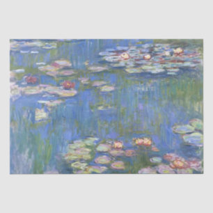 Papel De Seda Claude Monet // Water Lilies