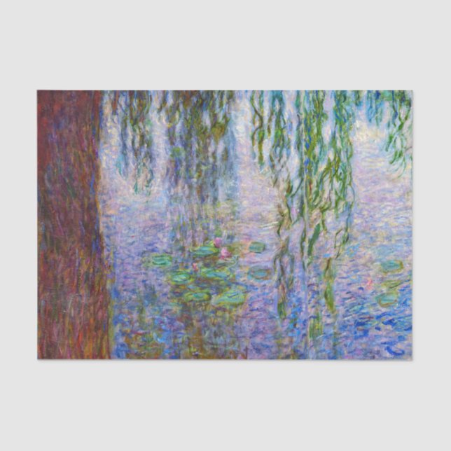Papel De Seda Claude Monet - Water Lilies (Anverso)