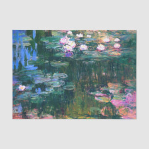 Papel De Seda Claude Monet - Water Lilies (1917)