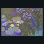 Papel De Seda Claude Monet Water Lilies Agapanthus<br><div class="desc">El Water Lilies y Agapanthus de Claude Monet - Water Lilies y Agapanthus de Claude Monet es un maravilloso cuadro impresionista de uno de los artistas maestros de las flores de todos los tiempos. El jardín acuático está vivo con color y emoción, a medida que el Agapanthus morado fluye de...</div>