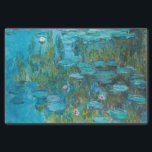 Papel De Seda Claude Monet Water Lilies Nymphéas GalleryArte HD<br><div class="desc">Claude Monet. Water Lilies Nymphéas. c. 1915. Óleo sobre lienzo. Pintura de obra maestra original de arte fino del famoso artista impresionista francés Claude Monet.</div>