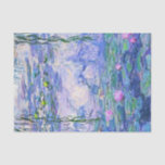 Papel De Seda Claude Monet Water relaja arte impresionista franc<br><div class="desc">Claude Monet Water Lilies es una colección de aproximadamente 250 pinturas al óleo del impresionista francés Claude Monet. Los cuadros representan el florido jardín de Monet en Giverny.</div>