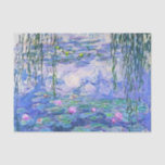 Papel De Seda Claude Monet Water relaja arte impresionista franc<br><div class="desc">Claude Monet Water Lilies es una colección de aproximadamente 250 pinturas al óleo del impresionista francés Claude Monet. Los cuadros representan el florido jardín de Monet en Giverny.</div>