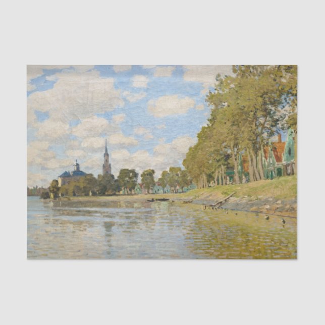 Papel De Seda Claude Monet - Zaandam (Anverso)