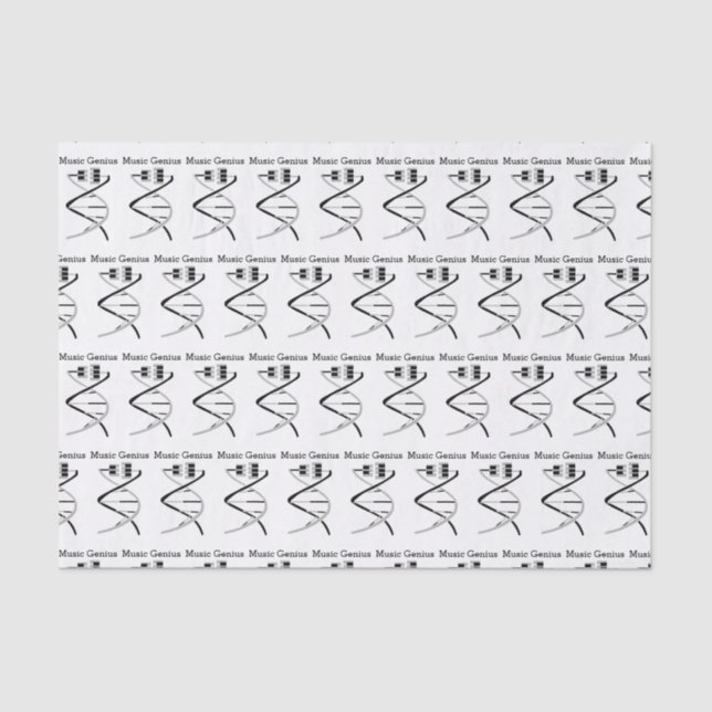 Papel De Seda Claves al ADN genético musical (Anverso)