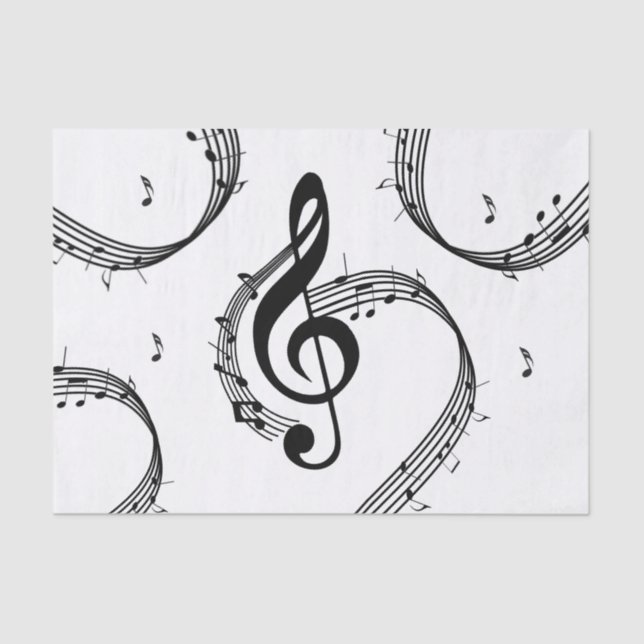 Papel De Seda Climactic G Clef (Anverso)