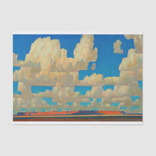 Papel De Seda Cloud World de Maynard Dixon (Anverso)