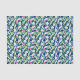 Papel De Seda Club de golf Preppy Palm Beach Abstract