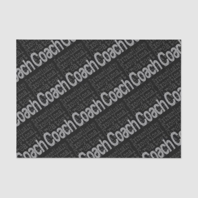 Papel De Seda Coach Extraordinaire (Anverso)