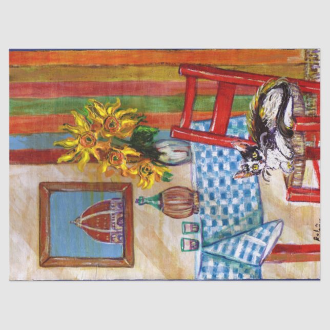 PAPEL DE SEDA COCINA ITALIANA EN FLORENCIA (Anverso)