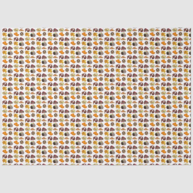 Papel De Seda Cocina jamaiquina de la isla caribeña impresa (Anverso)