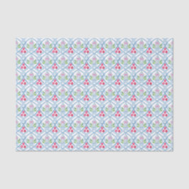 Papel De Seda Cocolor de agua Chinoiserie Blue and Pink Ginger J