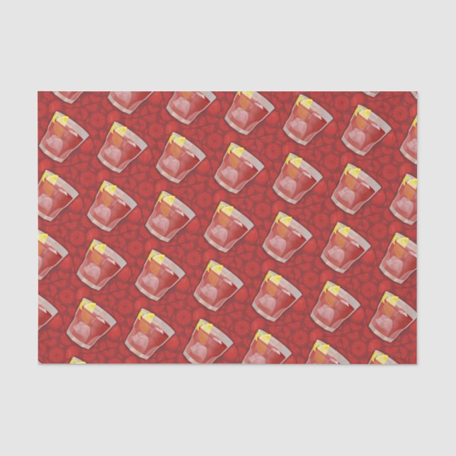 Papel De Seda Cóctel americano (Anverso)