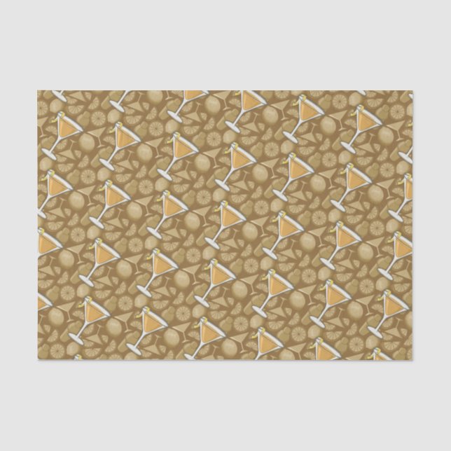 Papel De Seda Cóctel de Sidecar (Anverso)