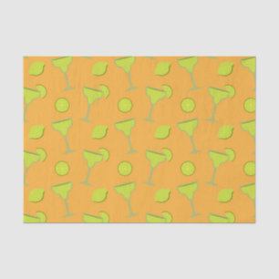 Papel De Seda Cóctel Margarita Cinco de Mayo Bebida Mexicana