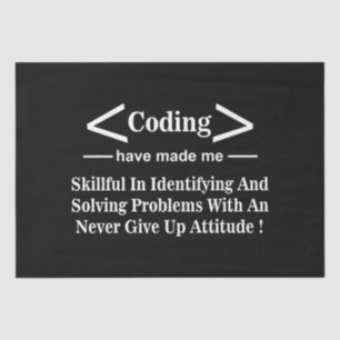 Papel De Seda Codificación del programador del codificador