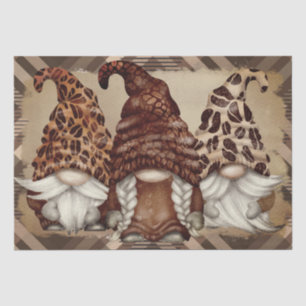 Papel De Seda Coffee Bean Latte Gnomes Decoupage