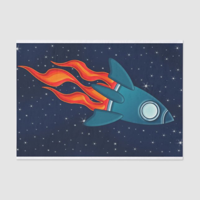 Papel De Seda Cohete (Anverso)