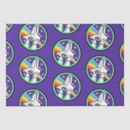 Papel De Seda Cohete a la luna