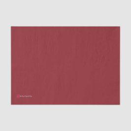 Papel De Seda Coincidencia de desenlace rojo profundo