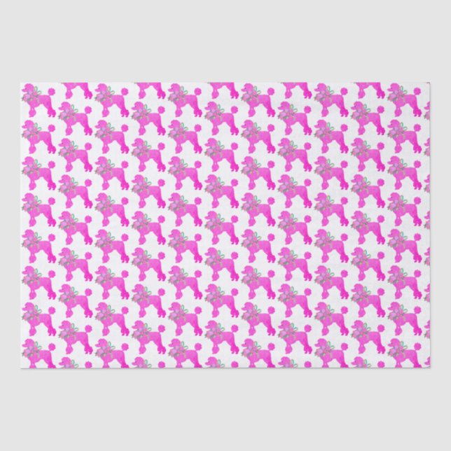 Papel De Seda Coincidencia de Fiestas de canapé rosa (Anverso)