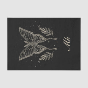 Papel De Seda Cojín decorativo personalizado de la polilla celes