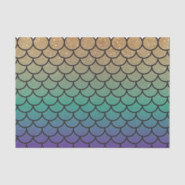 Papel De Seda Cola bonita de la sirena