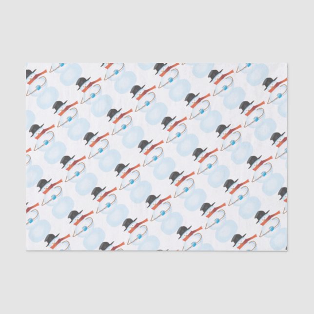 Papel De Seda Cold Snowman (Anverso)