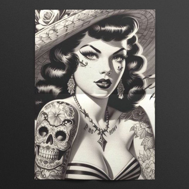 Papel De Seda Cole de Tattoo Pinup (Subido por el creador)