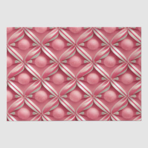 Papel De Seda Colección Candy Lane, Gumballs rosada y canes de c