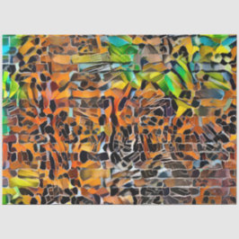 Papel De Seda Colección de arte Tiger Wall