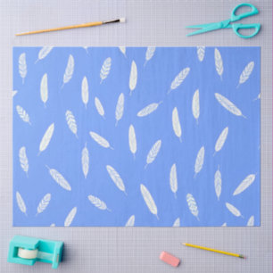 Papel De Seda Colección de Boho de lujo de Feathers moderna