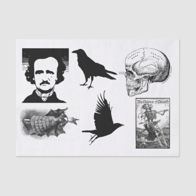 Papel De Seda Colección de desfiles de Halloween (Anverso)