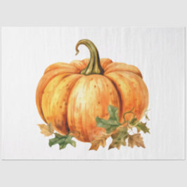 Papel De Seda Colección de diseño de calabaza otoñal 7