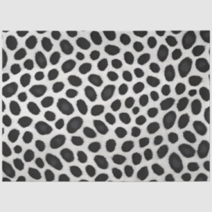 Papel De Seda Colección de lujo moderna de Leopardo Blanco