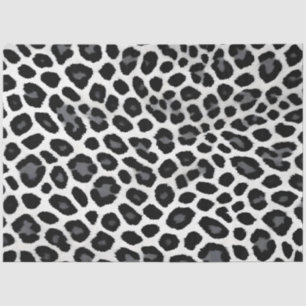Papel De Seda Colección de lujo popular de Leopardo Blanco