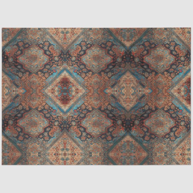 Papel De Seda Colección de moda Persa Hermosa y Antigua (Anverso)