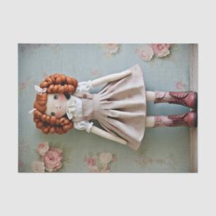 Papel De Seda Colección de muñecas vintage Redhead Clarissa