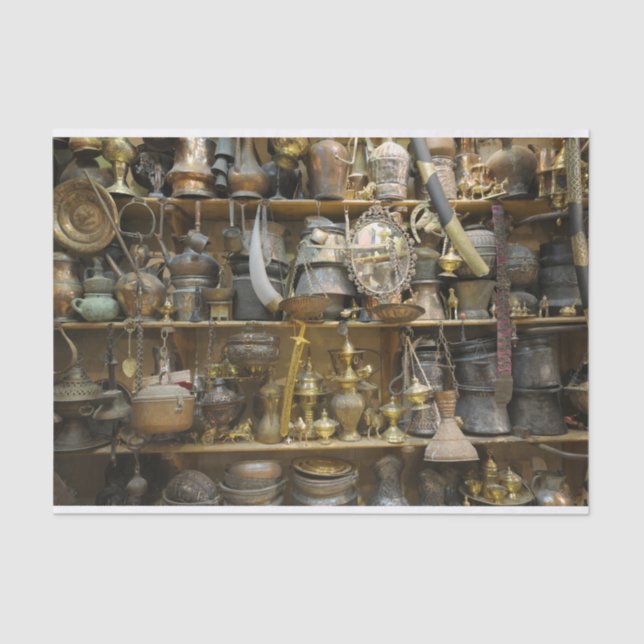 Papel De Seda Colección de objetos de arte antiguo (Anverso)