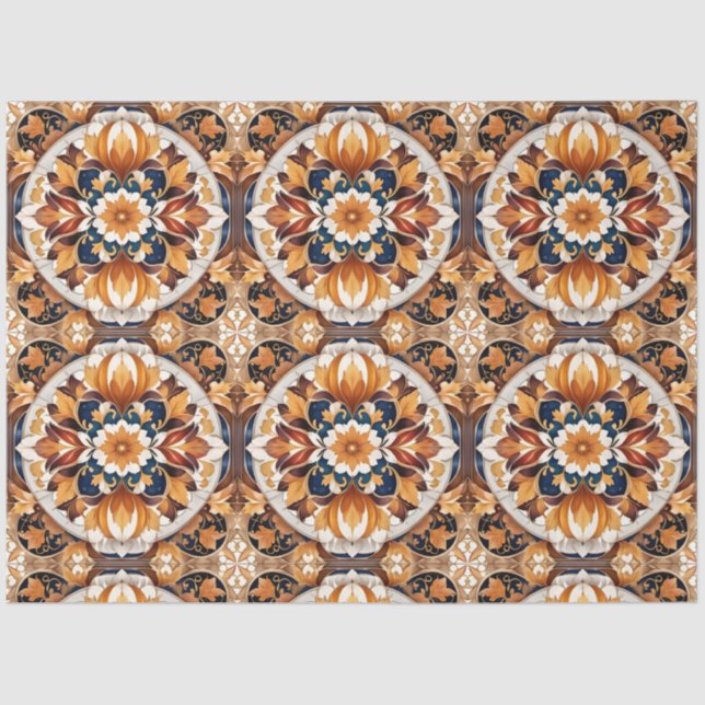 Papel De Seda Colección de otoño de la calabaza de moda de Acció (Anverso)