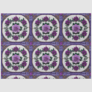 Papel De Seda Colección de Rosas morados popular y hermosa