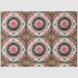 Papel De Seda Colección de rosas rosas modernas y bella