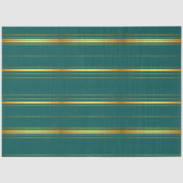 Papel De Seda Colección de Textos de Oro Verde de Lujo Linen