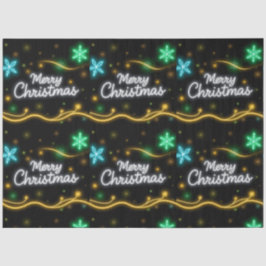 Papel De Seda Colección de vacaciones neonesas populares navidad