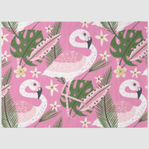 Papel De Seda Colección de Verano Flamingo Uno Diseño 1