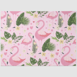Papel De Seda Colección de Verano Flamingo Uno Diseño 8